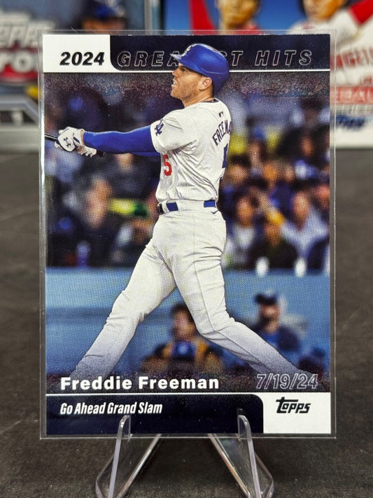 2025 Topps Series 1 - 2024 Greatest Hits Freddie Freeman #GH-10