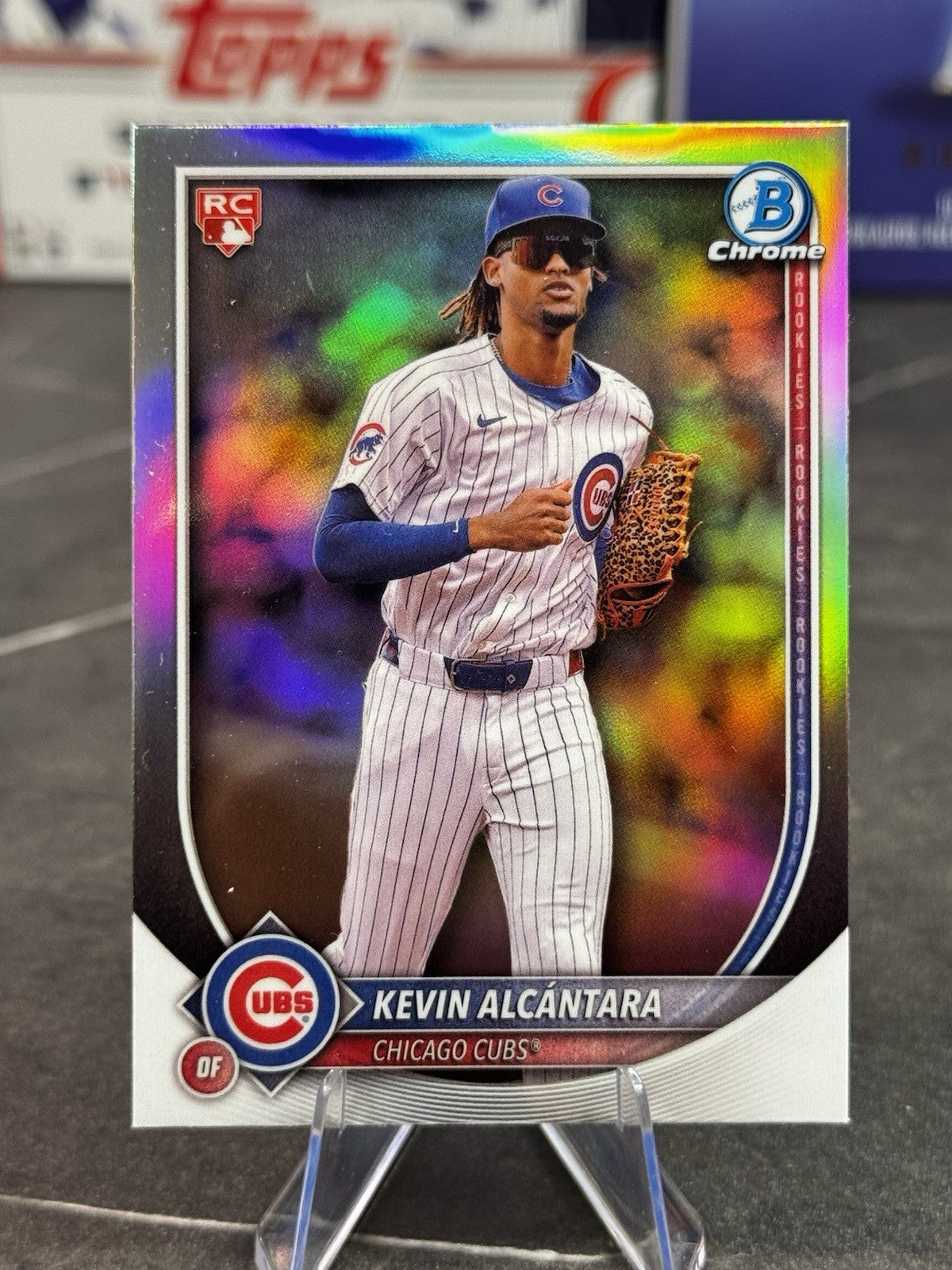 2025 Bowman - Kevin Alcantara #95 Red Rookie Redemption (RC) Cubs