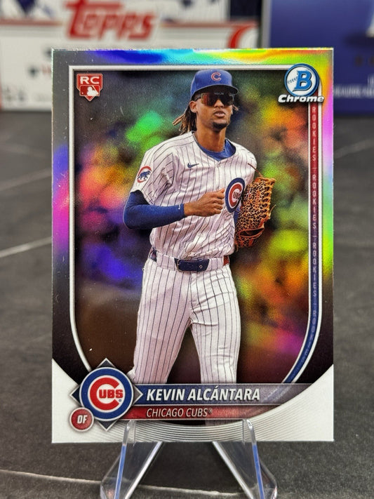 2025 Bowman - Kevin Alcantara #95 Red Rookie Redemption (RC) Cubs