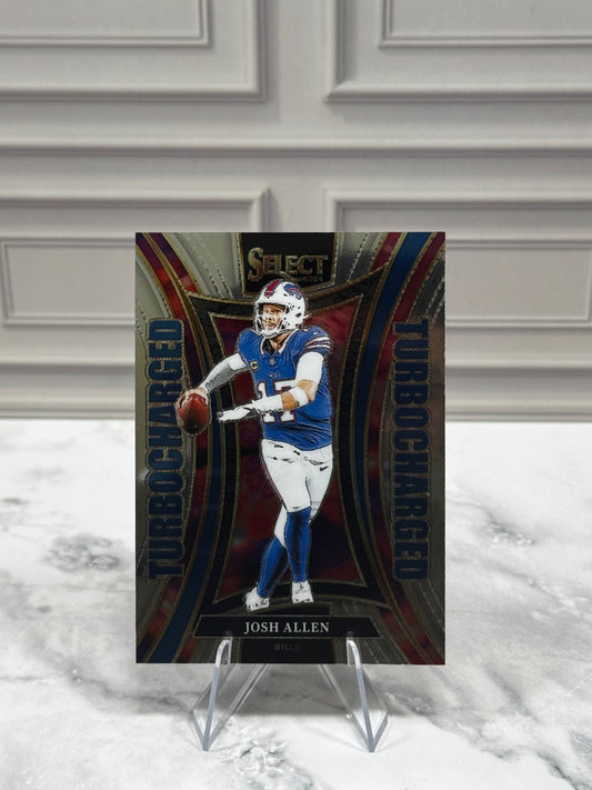 2024 Panini Select - Turbocharged Josh Allen #18