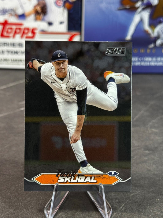 2024 Topps Stadium Club - Tarik Skubal Black Foil #122