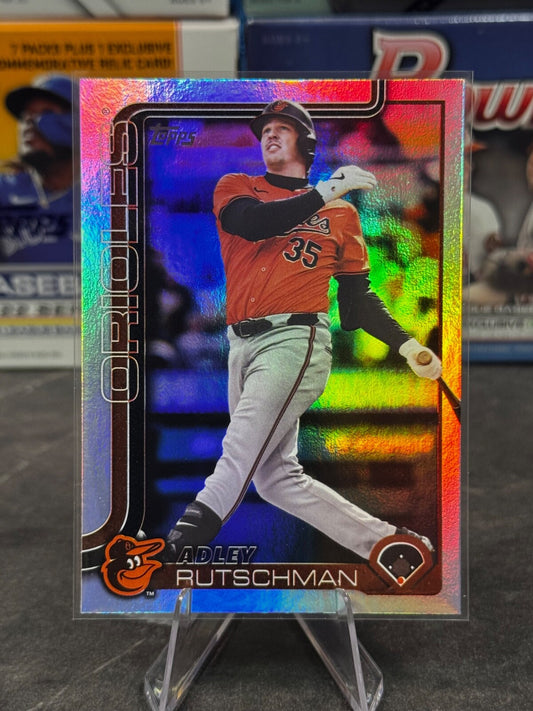 2025 Topps Series 2 - #650 Adley Rutschman Rainbow Foil