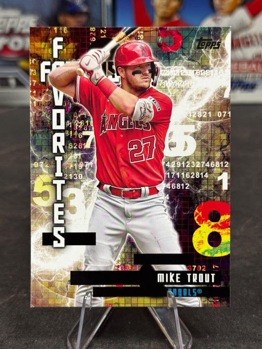 2024 Topps Series 2 - Fantasy Favorites Mike Trout #FF-2