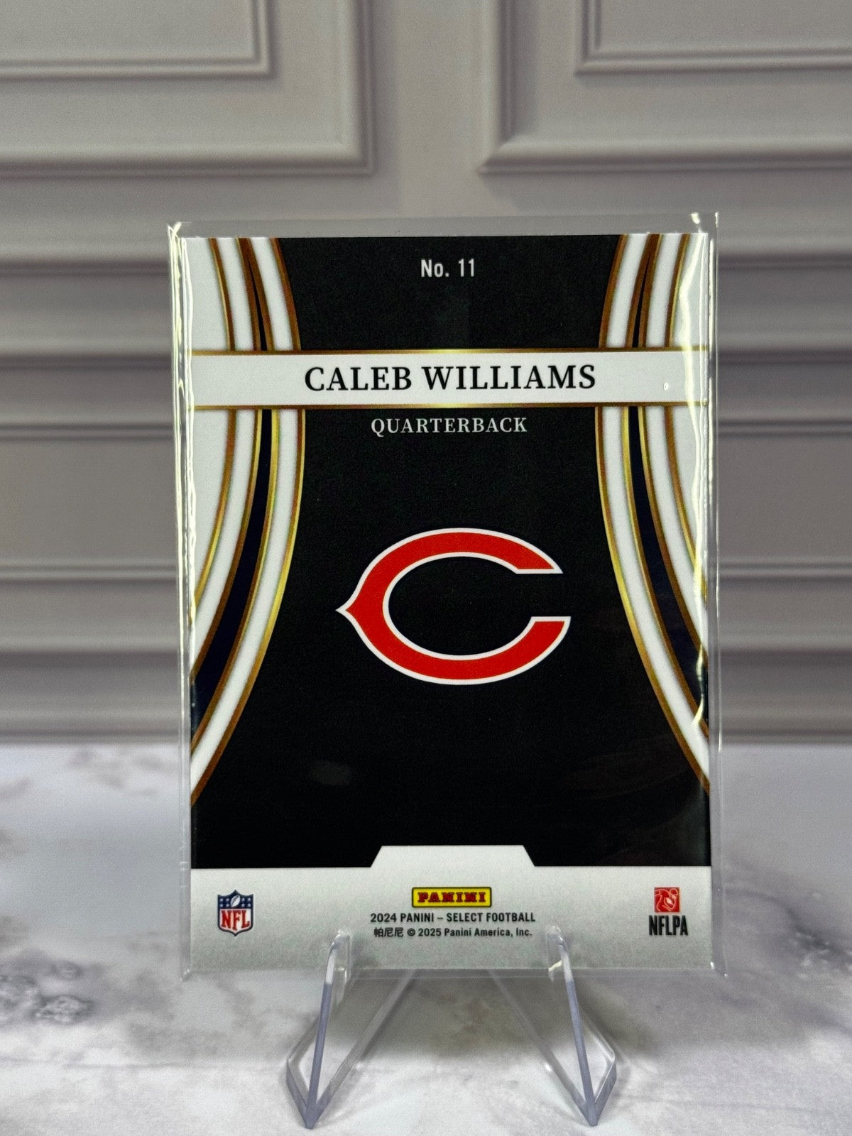 2024 Panini Select - Turbocharged Caleb Williams Rookie #11 (RC)