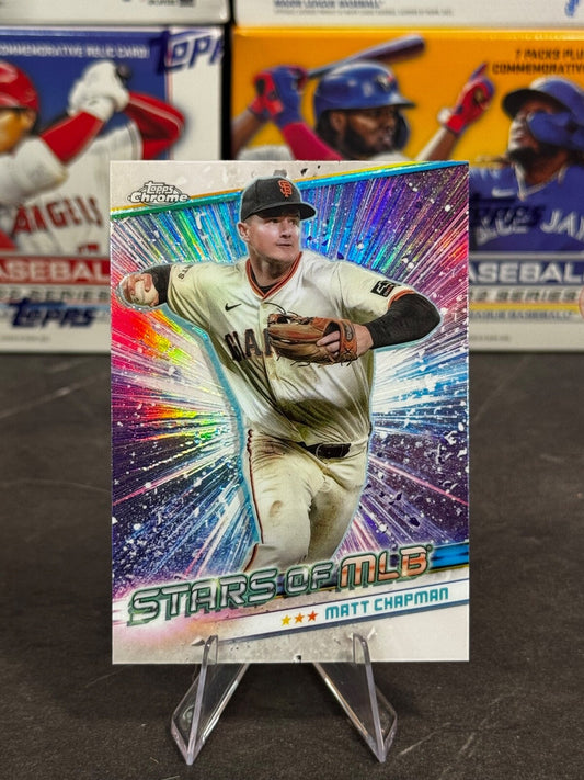 2024 Topps Update Series - Stars of MLB Chrome Matt Chapman #CSMLB-62