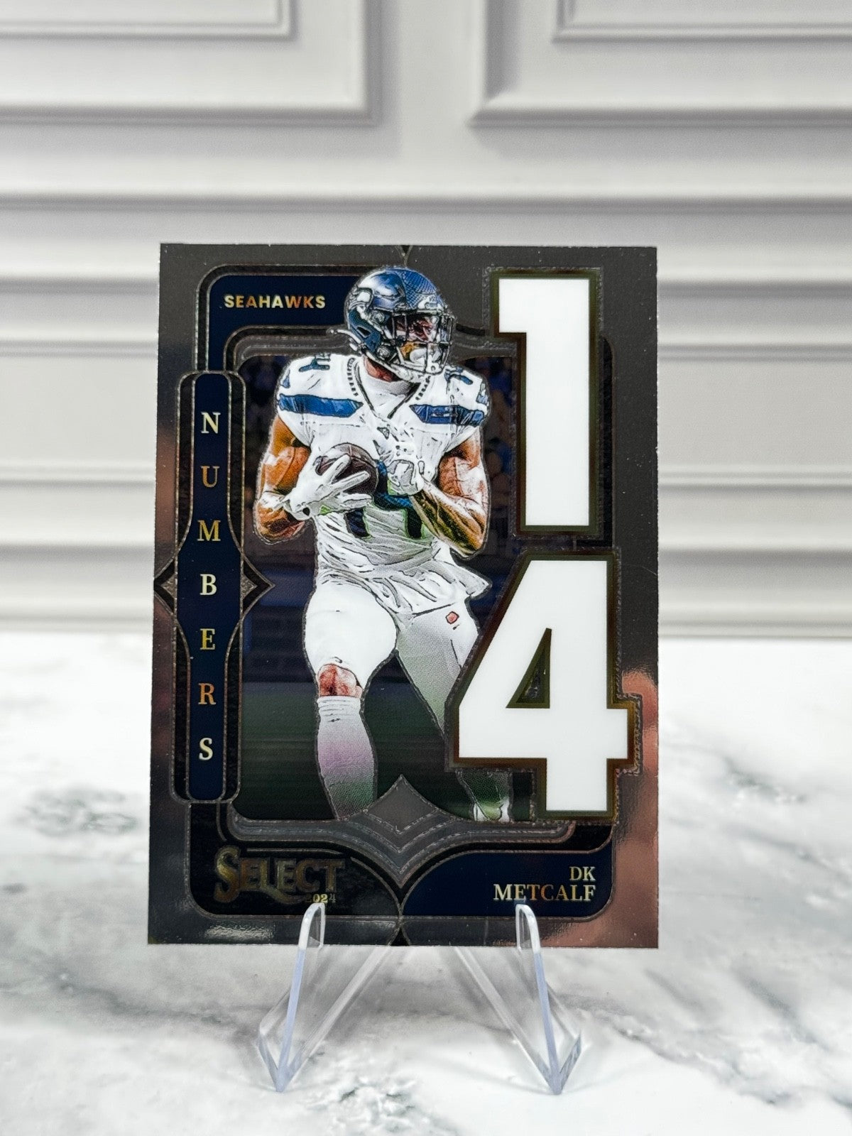 2024 Panini Select - Select Numbers DK Metcalf #24