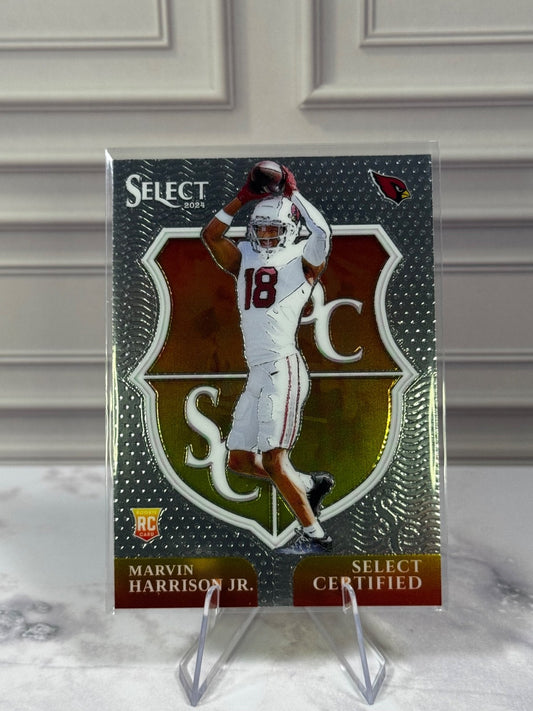 2024 Panini Select - Select Certified Rookies Marvin Harrison Jr. #5 (RC)
