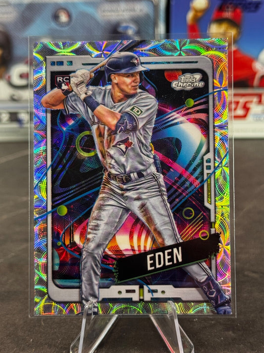 2024 Topps Cosmic Chrome - Cam Eden #108 Nucleus Refractor (RC)