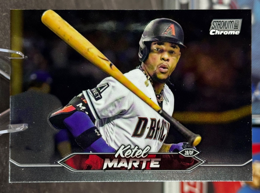2024 Topps Stadium Club - Ketel Marte #24 Chrome