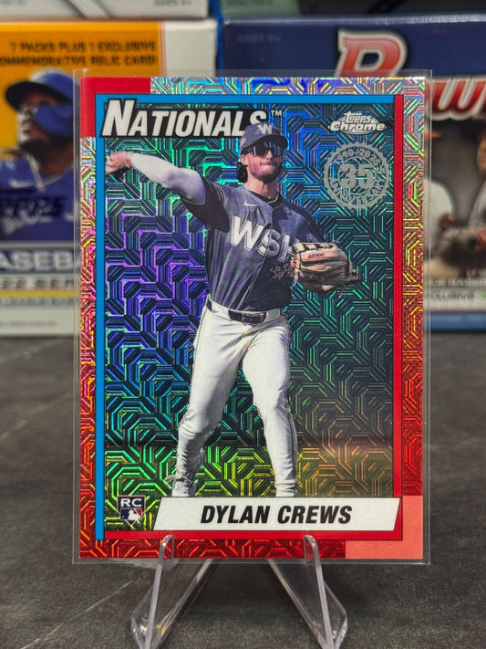 2025 Topps Series 2 - Mojo Refractor #T90C-144 DYLAN CREWS ROOKIE (RC)