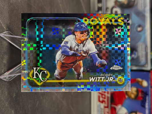 2024 Topps Chrome - Bobby Witt Jr. #120 X-Fractor
