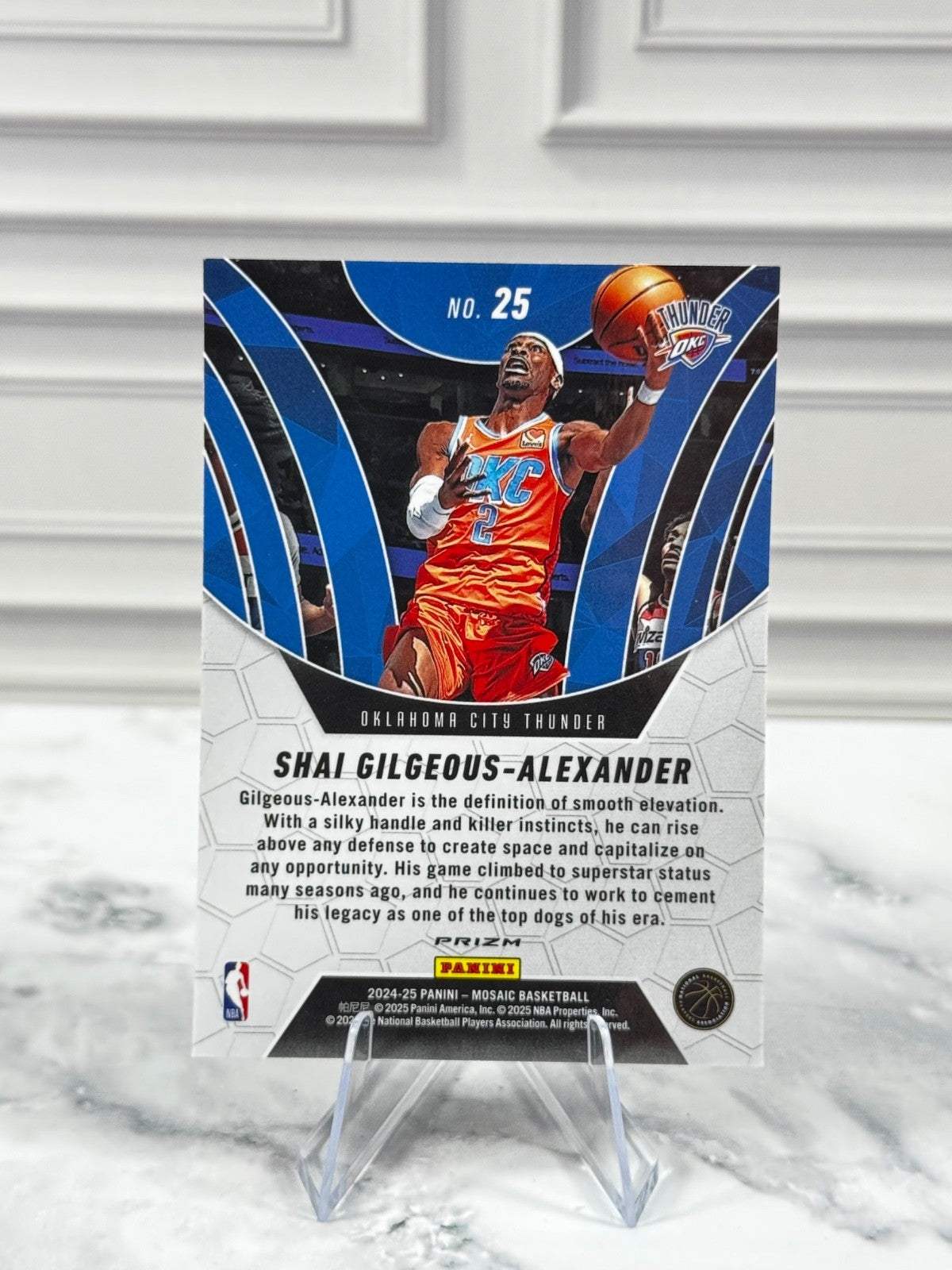 2024-25 Panini Origins - Elevate Shai Gilgeous-Alexander #25 Reactive Prizm