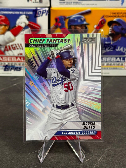 2024 Topps Stadium Club - Chief Fantasy Professionals Mookie Betts #CFPRO-16