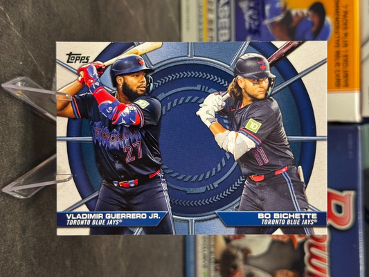2025 Topps Series 2 - #DD-14 Dynamic Duos Vladimir Guerrero Jr./Bo Bichette