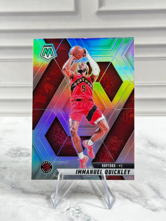 2024-25 Panini Mosaic - Immanuel Quickley #185 Silver Prizm