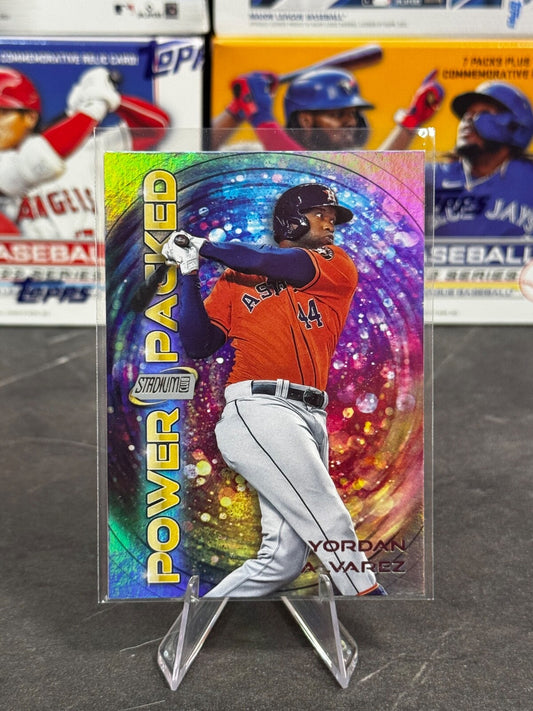 2024 Topps Stadium Club - Power Packed Yordan Alvarez #PP-11