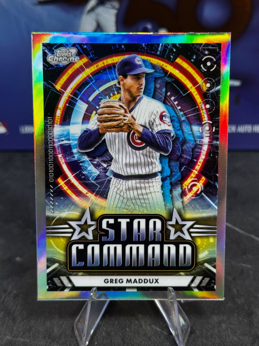 2024 Topps Cosmic Chrome - Star Command Greg Maddux #SC-17