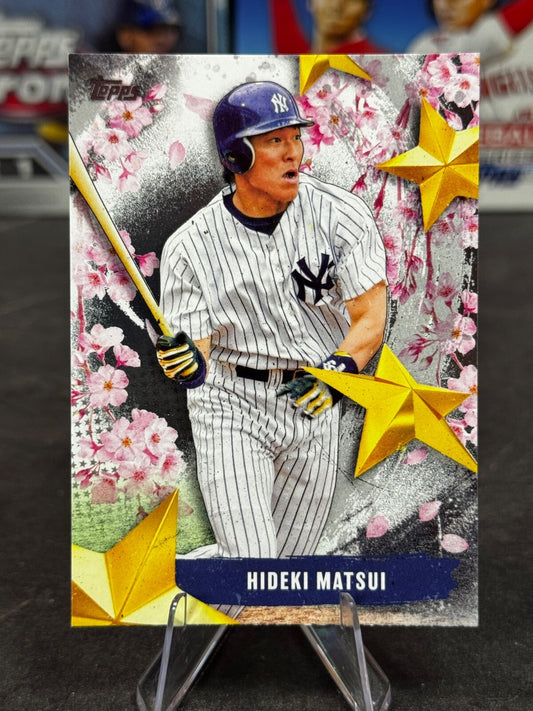2025 Topps Series 1 Tokyo Series - Stars of Japan Hideki Matsui #SOJ-6 Yankees