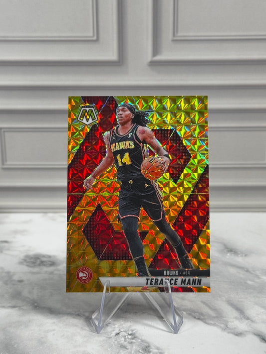 2024-25 Panini Mosaic - Terance Mann #19 Mosaic Prizm