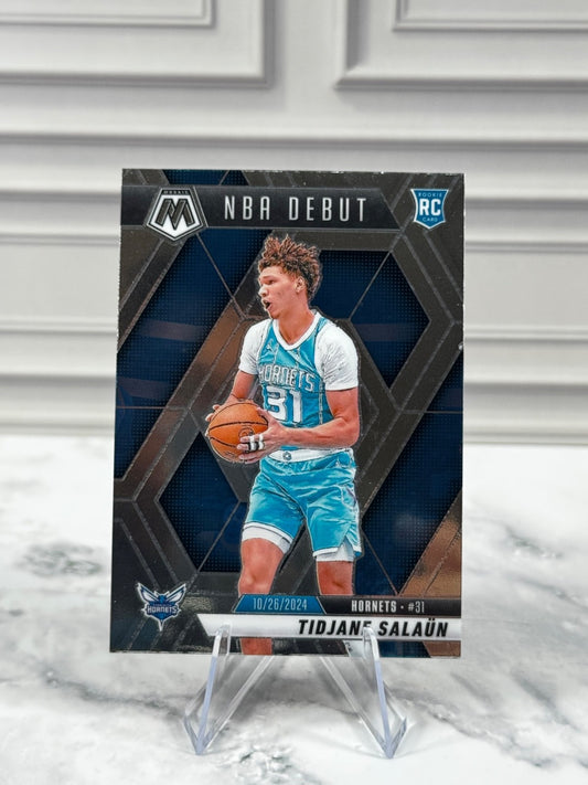 2024-25 Panini Mosaic - NBA Debut Tidjane Salaun #268 (RC)