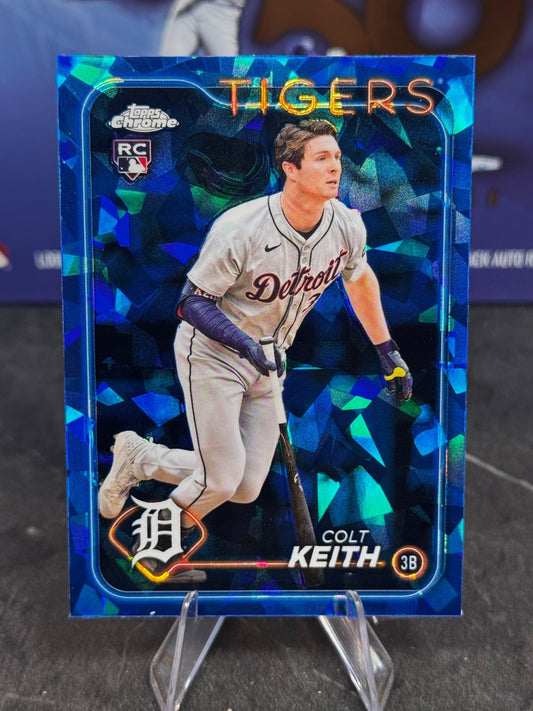 2024 Topps Chrome Update - Colt Keith Blue Sapphire Rookie #USCS73 (RC)