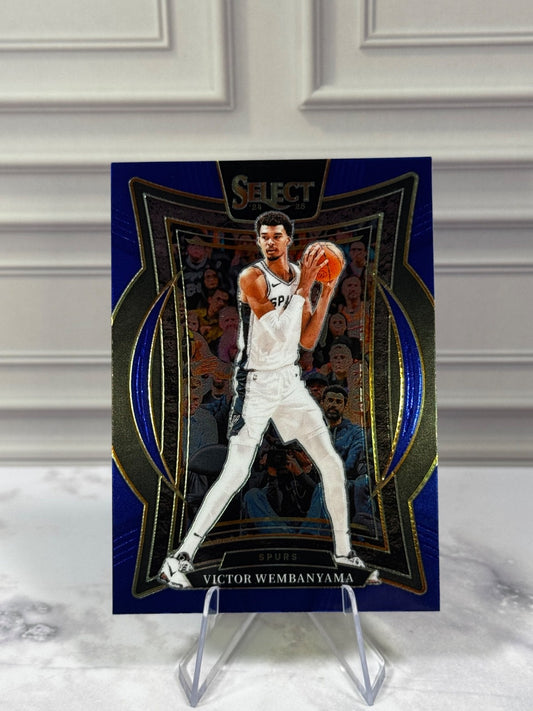2024-25 Panini Select - Concourse Victor Wembanyama #9 Blue