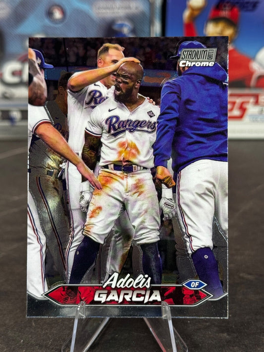 2024 Topps Stadium Club - Adolis Garcia #206 Chrome