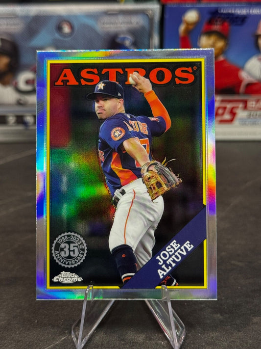 2023 Topps Chrome Update Series - 1988 Topps Baseball Jose Altuve #88CU-13