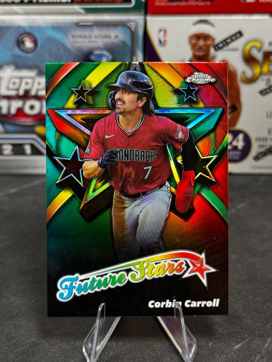 2025 Topps Chrome - #FS-16 Corbin Carroll Future Stars