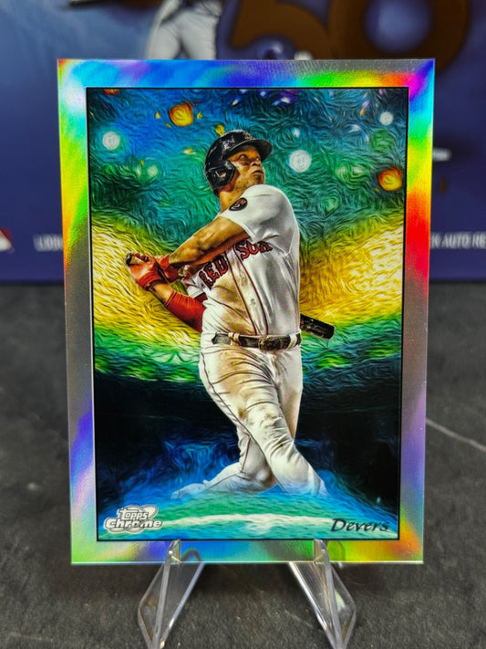2023 Topps Cosmic Chrome - Stars in the Night Rafael Devers #STN-13