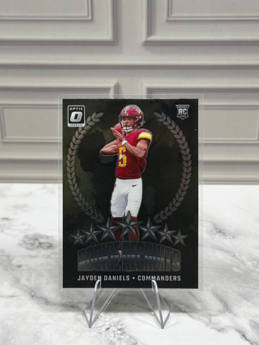 2024 Panini Donruss Optic - Rookie Recruits Jayden Daniels #7 (RC)