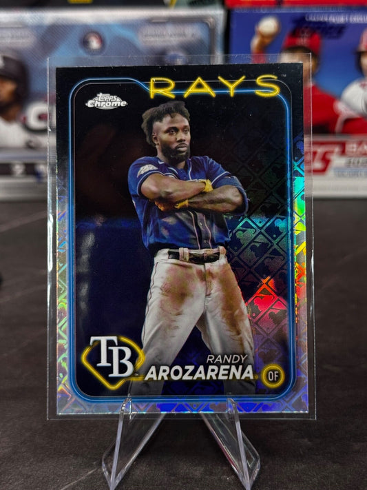 2024 Topps Chrome - Randy Arozarena #153 Logofractor