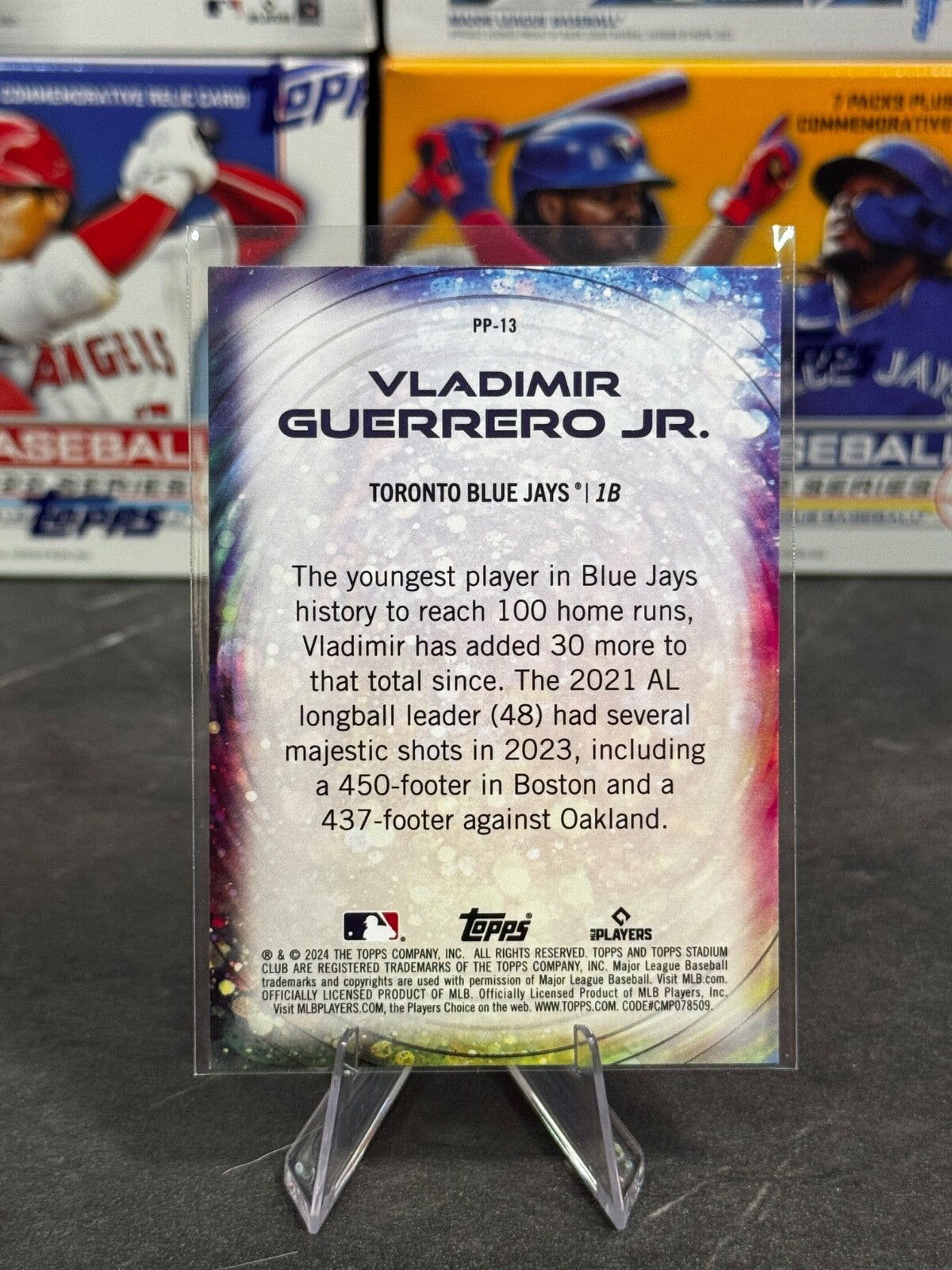2024 Topps Stadium Club - Power Packed Vladimir Guerrero Jr. #PP-13