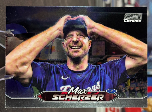 2024 Topps Stadium Club - Max Scherzer #284 Chrome