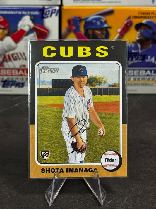 2024 Topps Heritage High Number - Shota Imanaga #564 (RC)