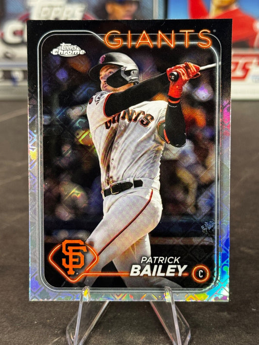 2024 Topps Chrome - Patrick Bailey #194 Logofractor