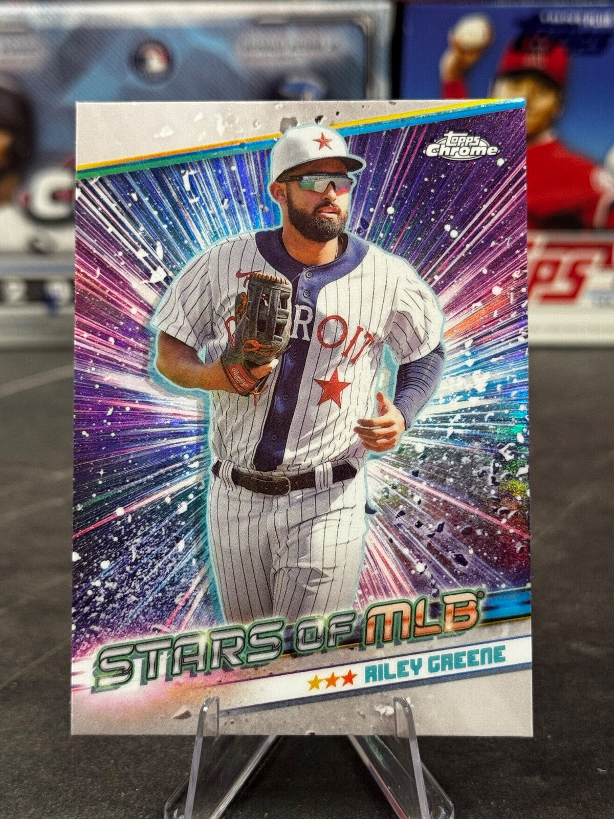 2024 Topps Series 1 - Stars of Mlb Chrome Riley Greene Chrome #CSMLB-5