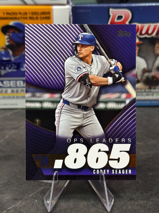2025 Topps Series 2 - OPS Bests #OPS-14 Corey Seager