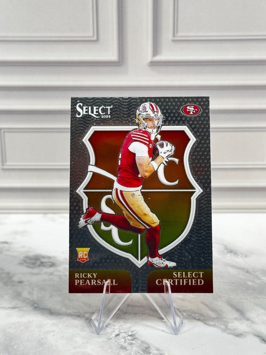 2024 Panini Select - Select Certified Rookies Ricky Pearsall #12 (RC)