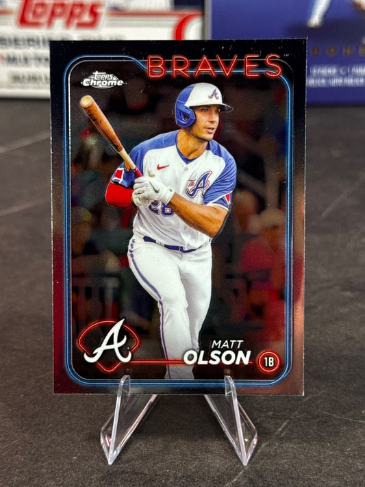2024 Topps Chrome - Matt Olson #23
