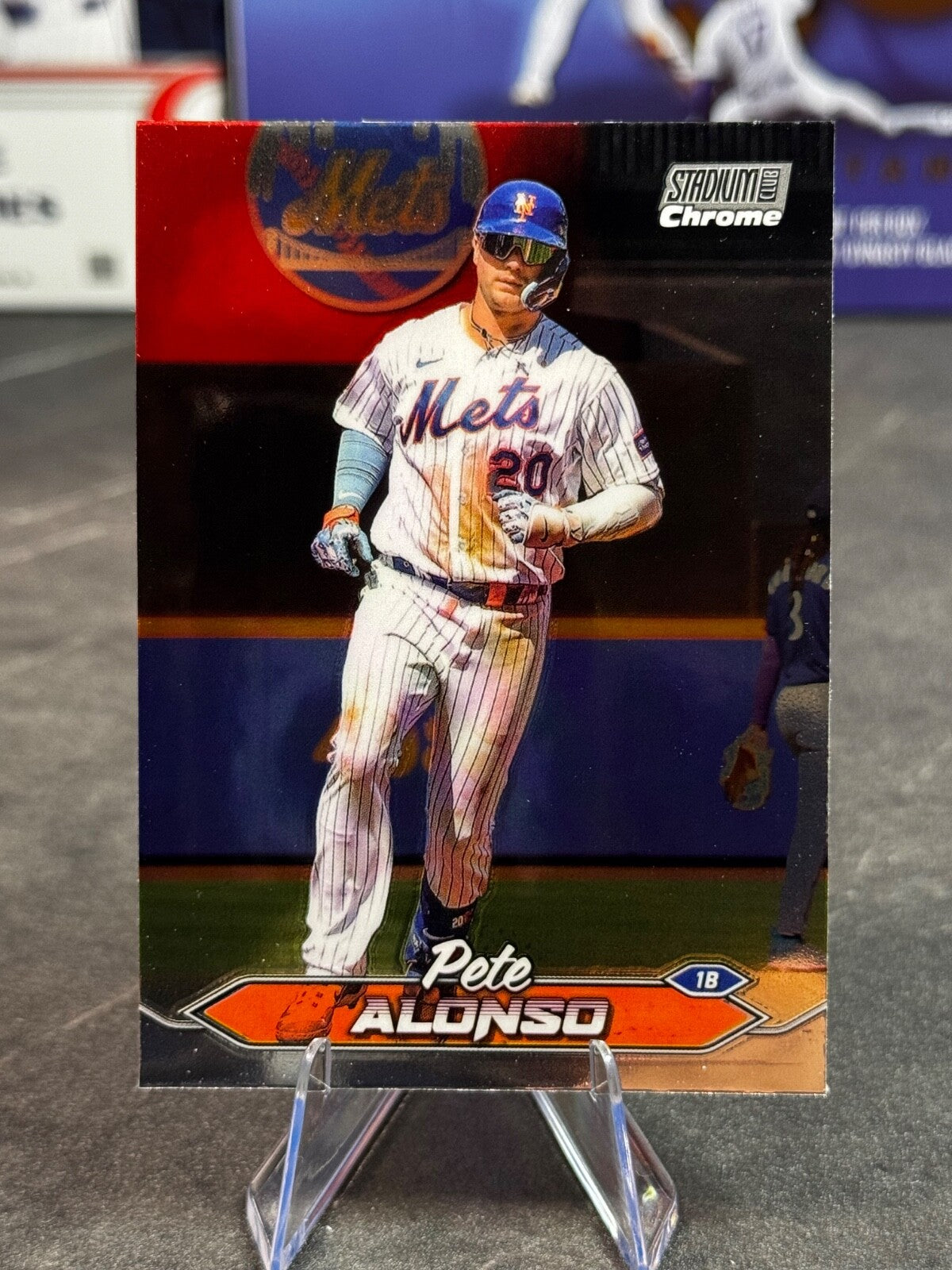 2024 Topps Stadium Club - Pete Alonso #176 Chrome