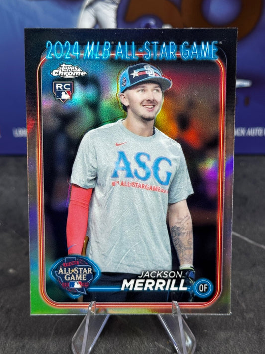 2024 Topps Chrome Update  - 2024 ASG Jackson Merrill Rookie #ASGC-49 (RC)