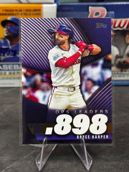 2025 Topps Series 2 - OPS Bests #OPS-10 Bryce Harper