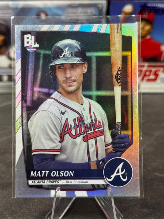 2023 Topps Big League - Rainbow Foil Matt Olson #245