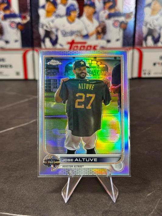 2022 Topps Chrome Update Series - 2022 All-Star Game Jose Altuve #ASGC-9