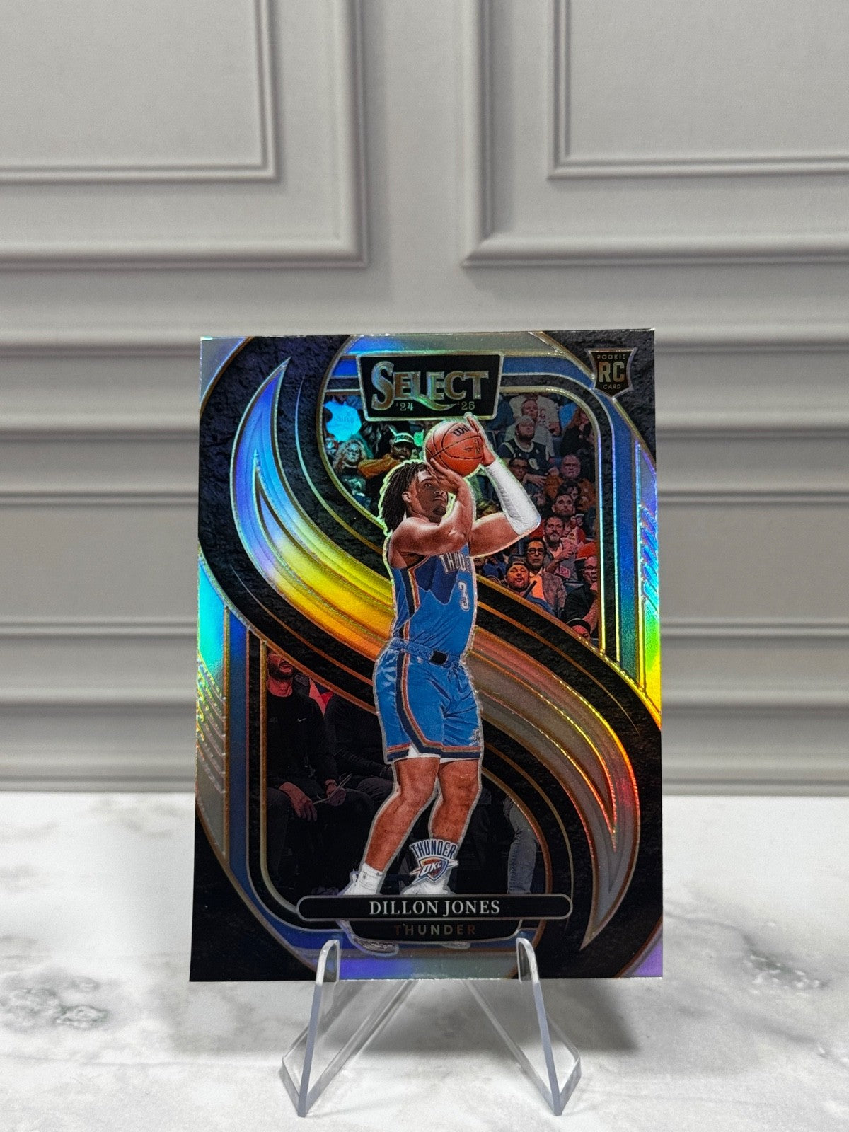 2024-25 Panini Select - Premier Level Dillon Jones #200 Silver Prizm (RC)