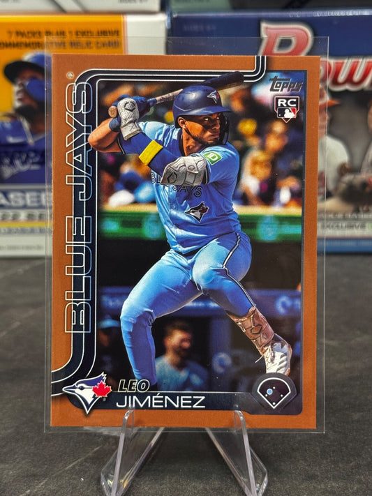 2025 Topps Series 2 - #535 Leo Jimenez Gold /2025