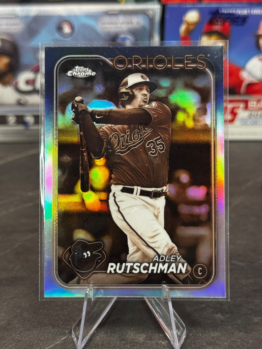 2024 Topps Chrome - Adley Rutschman #80 Sepia Refractor