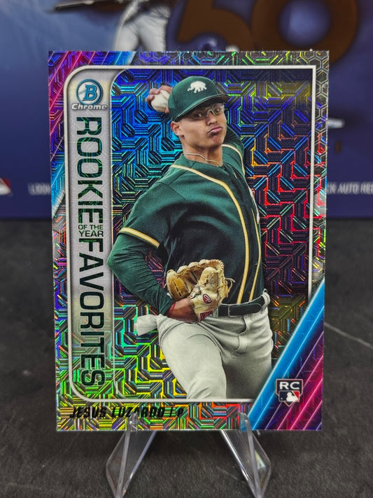 2020 Bowman - ROY Favorites Chrome Jesus Luzardo #ROYF-JL Mojo Refractor (RC)