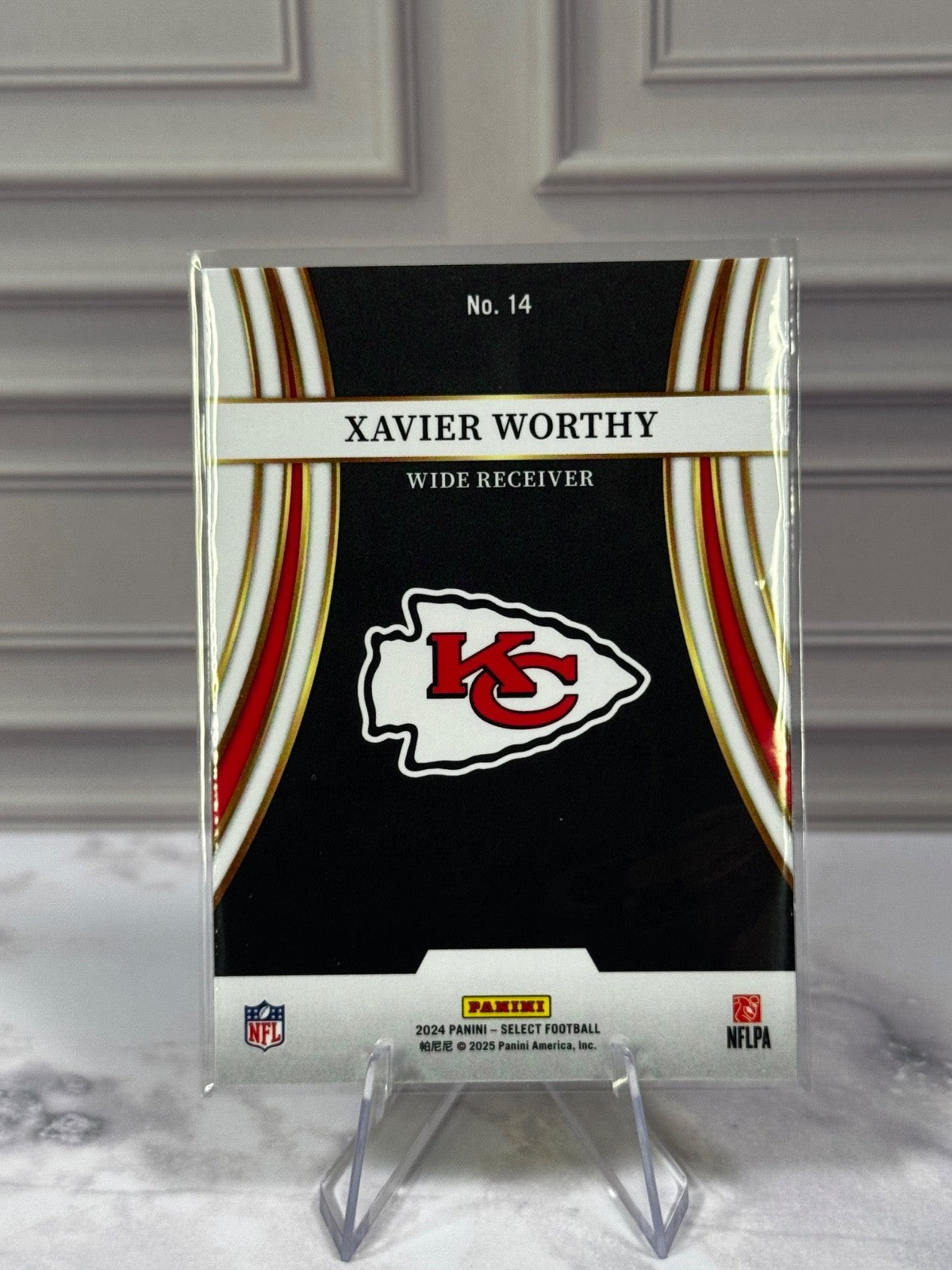 2024 Panini Select - Turbocharged Xavier Worthy #14 (RC)